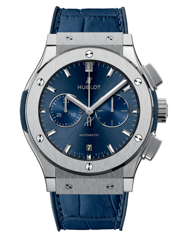 Часы Blue Chronograph Titanium