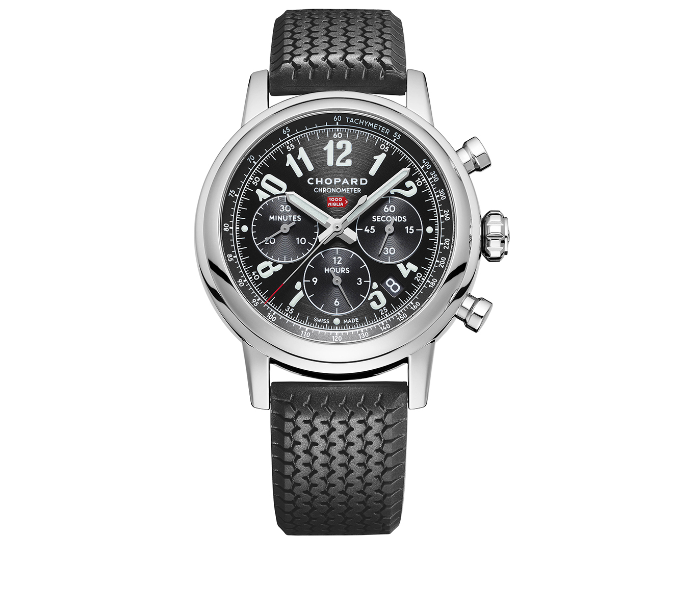 Часы Mille Miglia Classic Chronograph Black Chopard Classic Racing 168589-3002 - фото 1 – Mercury