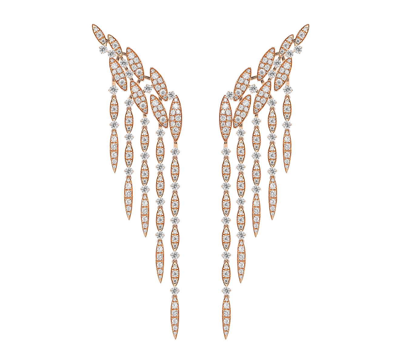 Серьги CASATO Vie En Rose ORX-944BT-P - фото 1 – Mercury