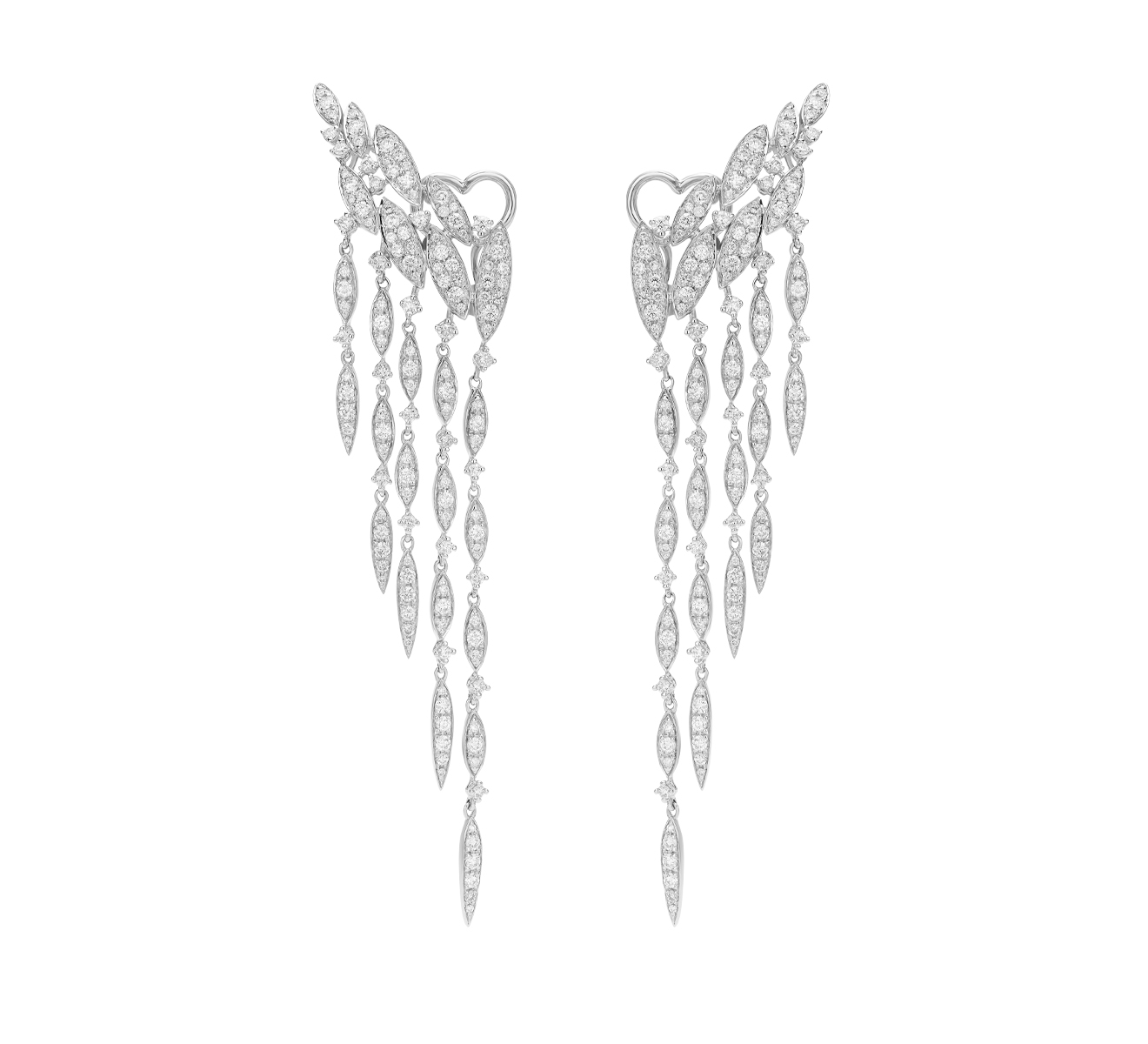 Серьги CASATO Vie En Rose ORX-944BT-W - фото 1 – Mercury