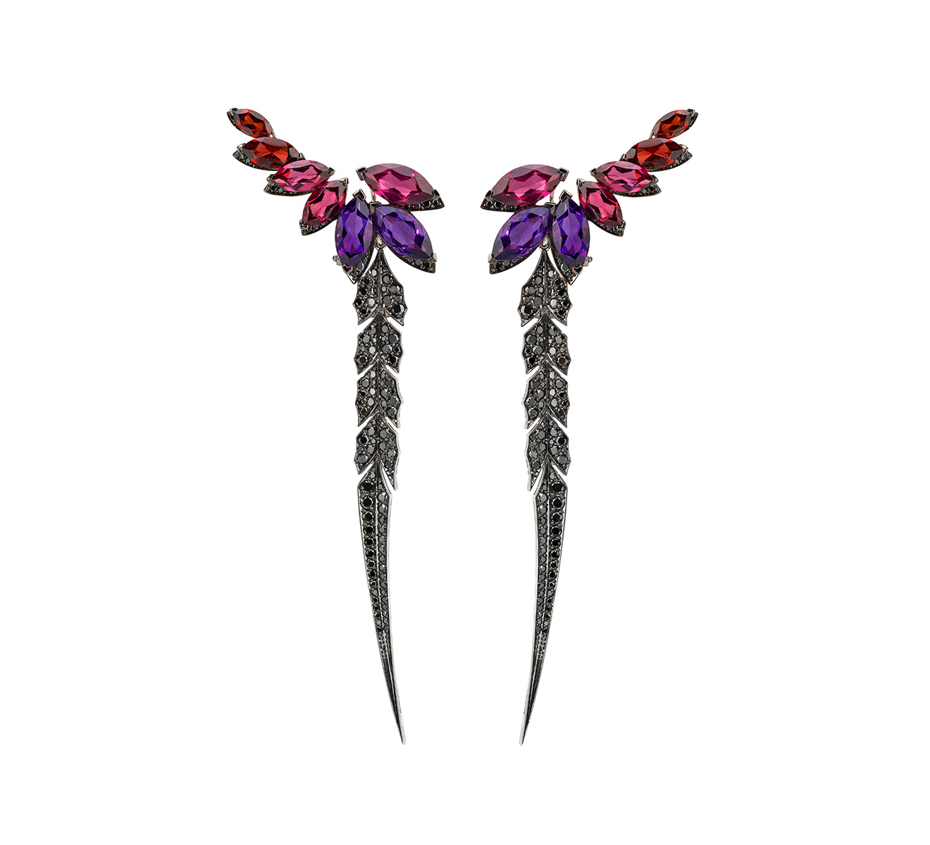 Серьги Stephen Webster Magnipheasant 3017612 - фото 1 – Mercury