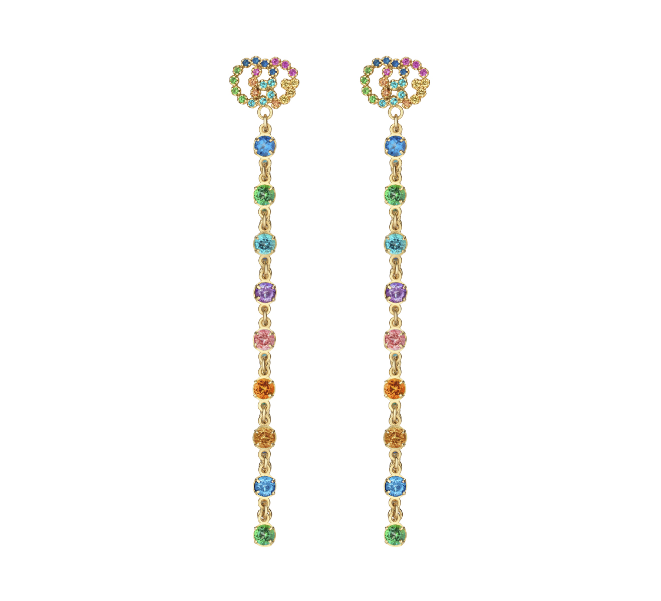 Серьги Gucci GG Running YBD481696001 - фото 1 – Mercury