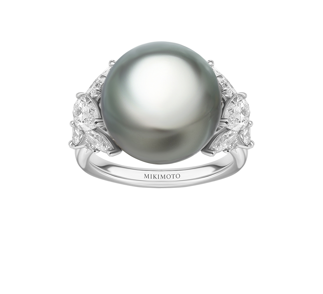 Кольцо MIKIMOTO Classic MRA 10253 BDXP - фото 2 – Mercury