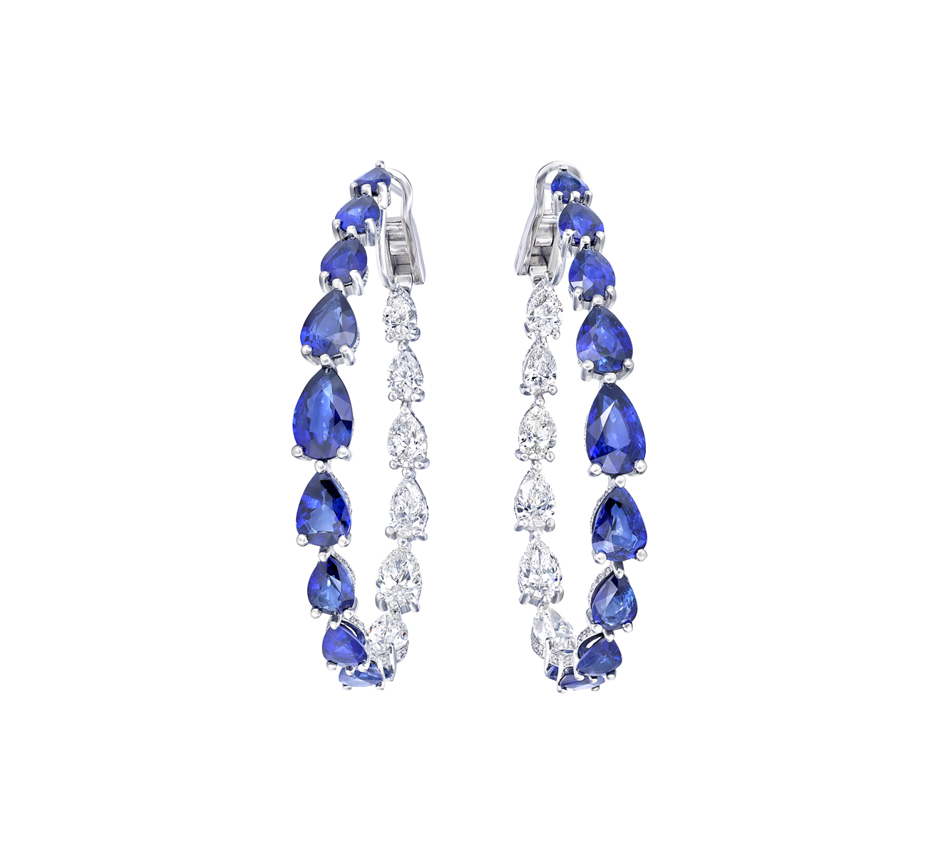 Серьги GRAFF Classic RGE 1114 - фото 1 – Mercury