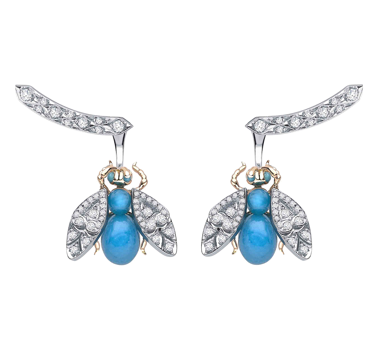 Серьги GARRARD Enchanted Palace 2014738 - фото 1 – Mercury