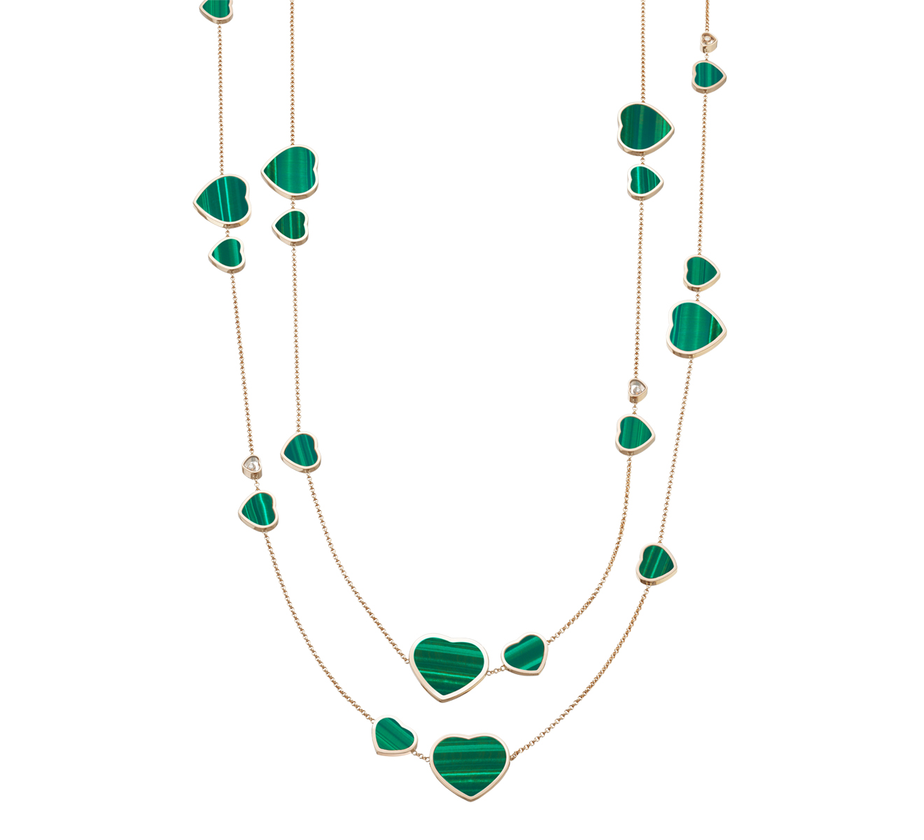 Колье Happy Hearts Chopard Happy Diamonds 817482-5103 - фото 1 – Mercury