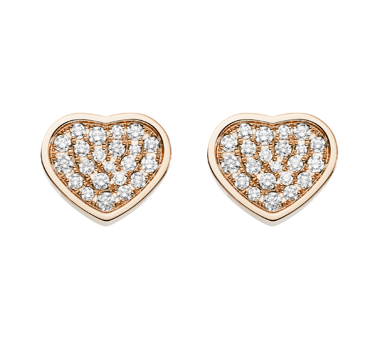 Серьги Happy Hearts Chopard Happy Diamonds 839482-5901 - фото 1 – Mercury