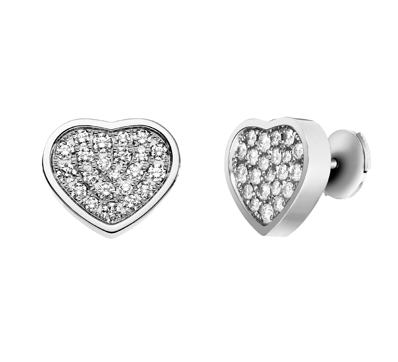 Серьги Happy Hearts Chopard Happy Diamonds 839482-1901 - фото 2 – Mercury