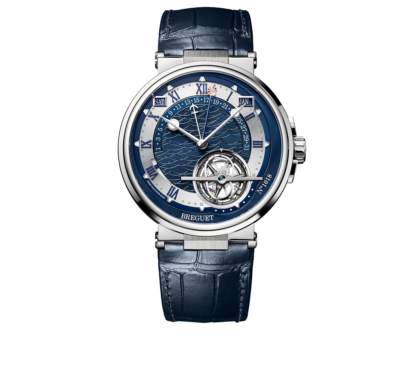 Часы Équation Marchante Breguet Marine 5887PT Y2 9WV - фото 1 – Mercury