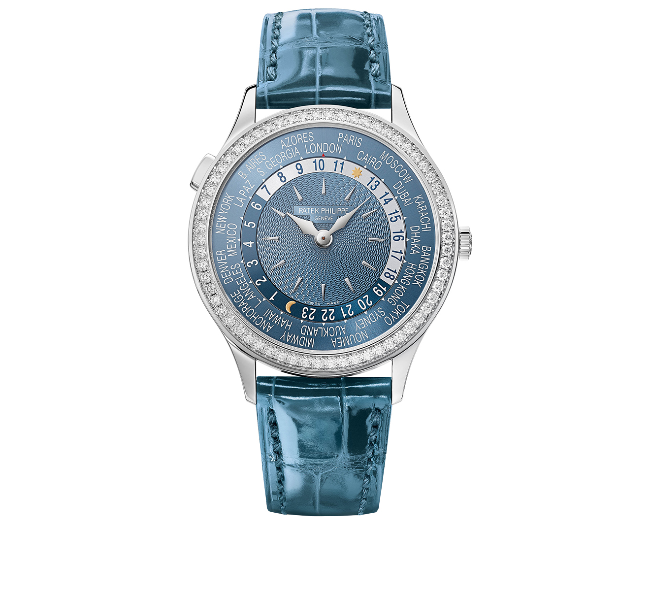 Часы World Time PATEK PHILIPPE Complications 7130 G-014 - фото 1 – Mercury