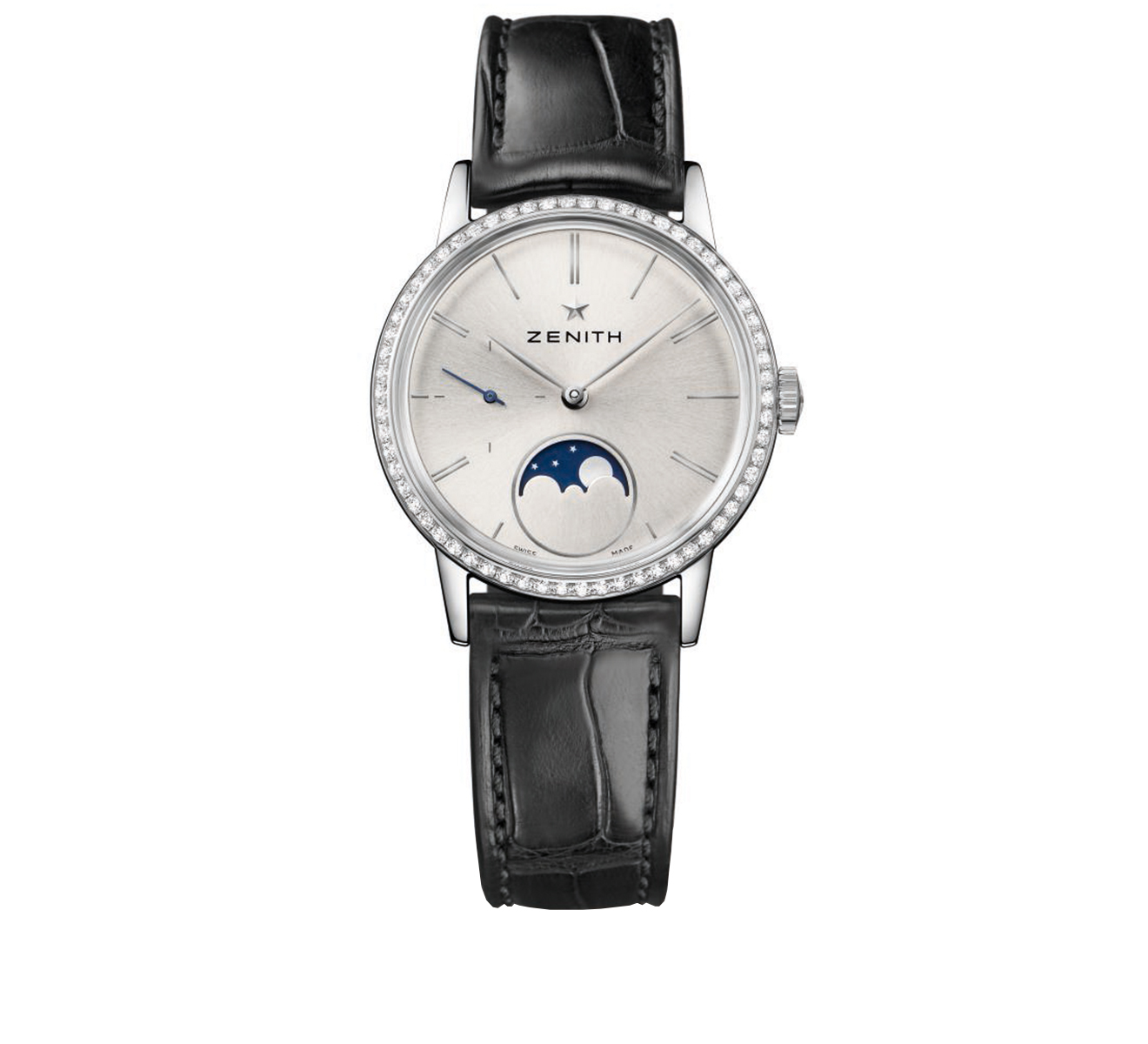 Часы Lady Moonphase Steel ZENITH Elite 16.2330.692/01.C714 - фото 1 – Mercury