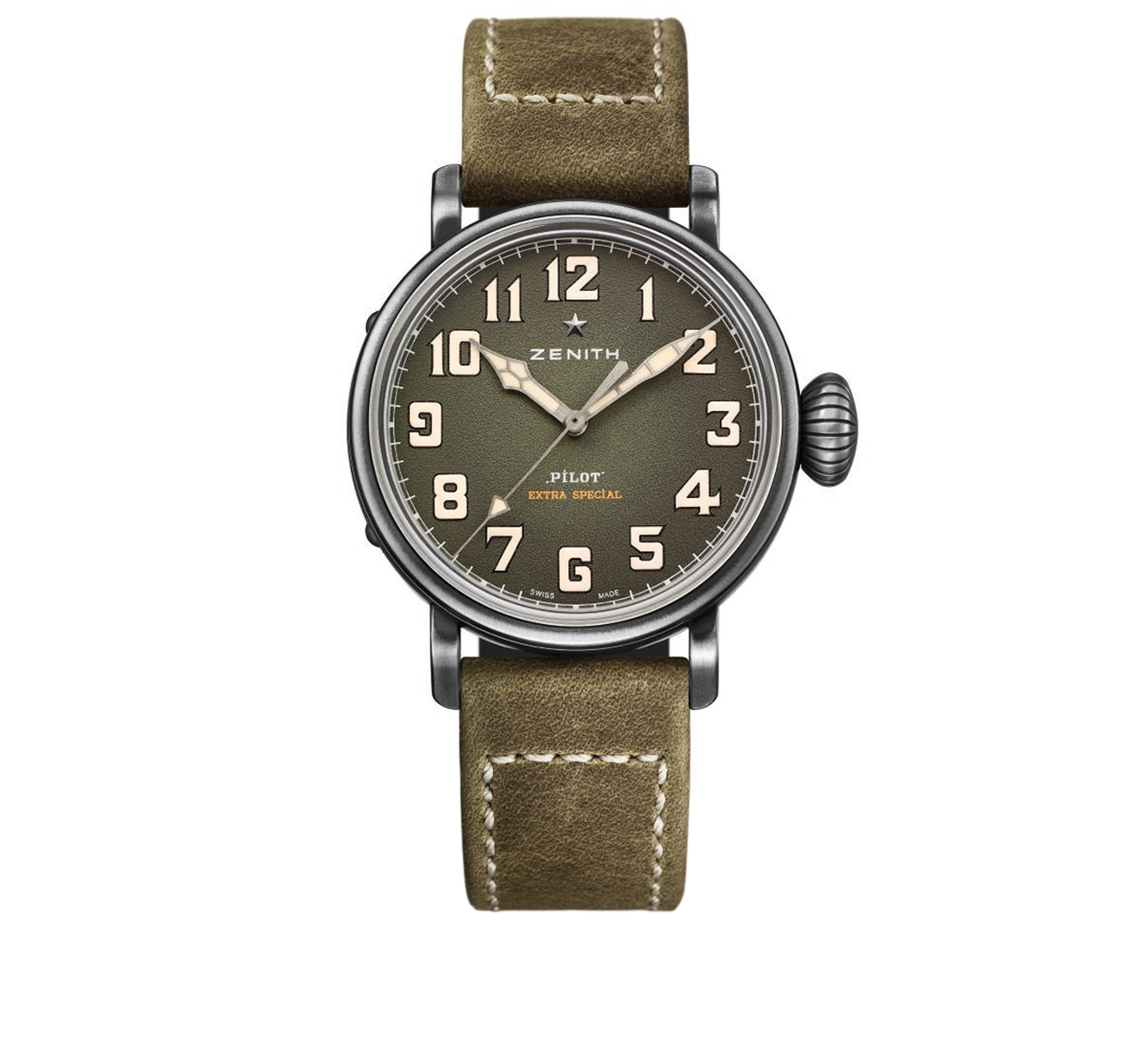 Часы Type 20 Extra Special Green ZENITH Pilot 11.1943.679/63.C800 - фото 1 – Mercury