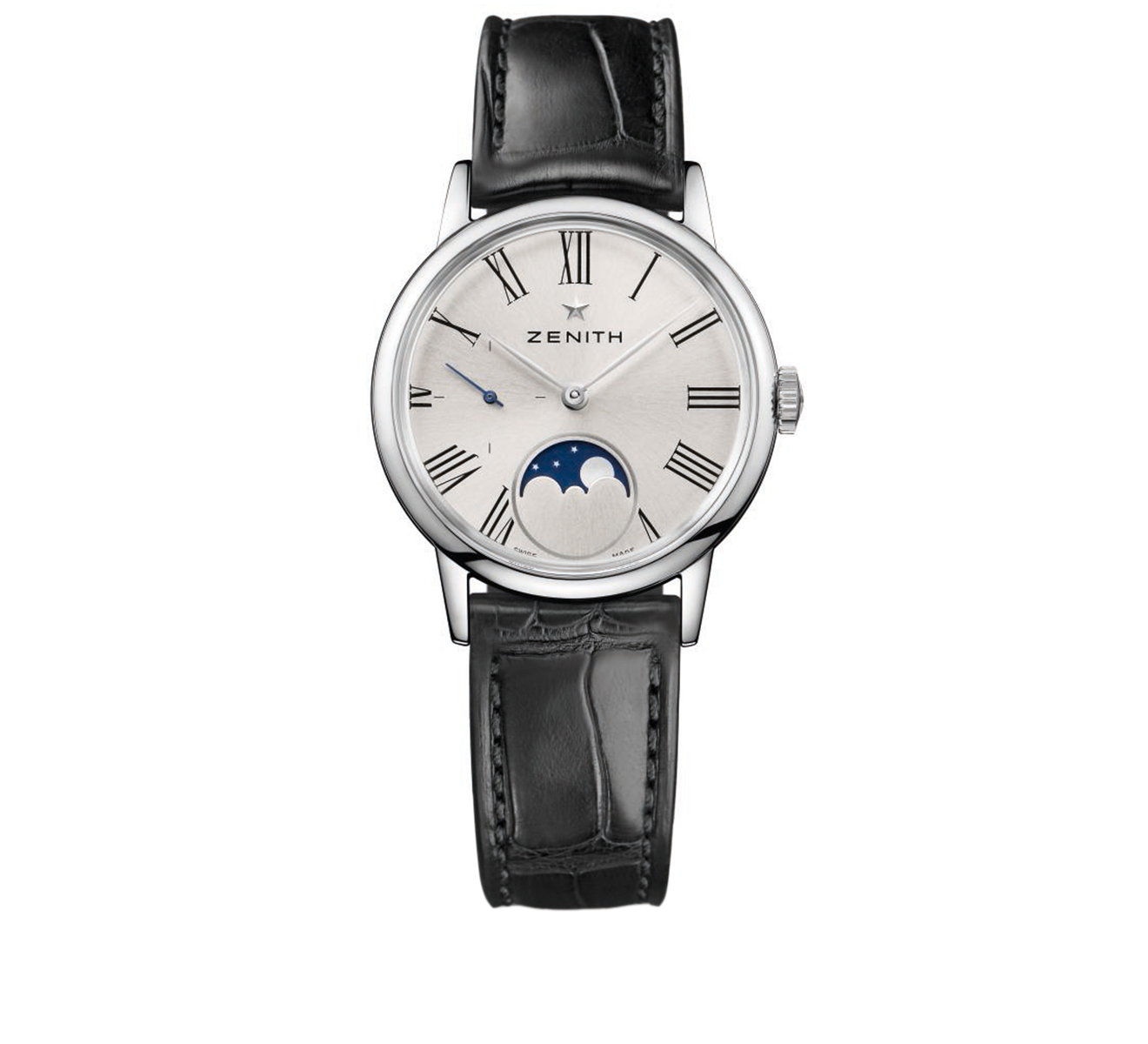 Часы Lady Moonphase Steel ZENITH Elite 03.2330.692/01.C714 - фото 1 – Mercury