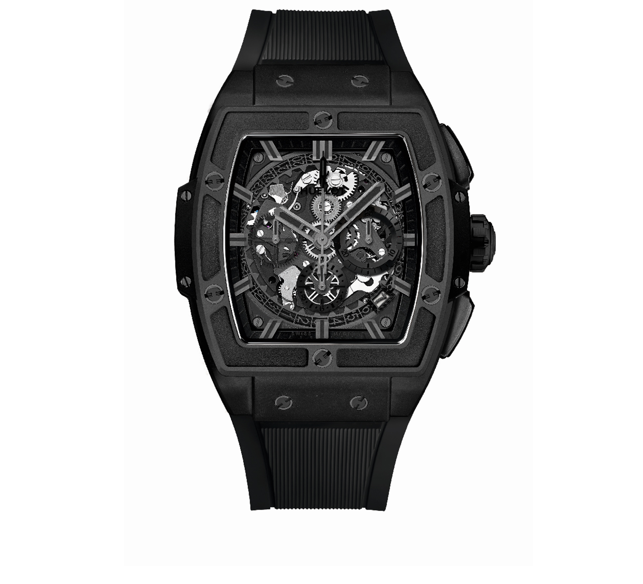 Часы Ceramic Chronograph Black HUBLOT Spirit of Big Bang 641.CI.0110.RX - фото 1 – Mercury