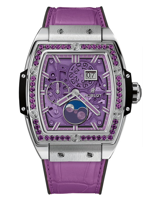 Часы Moonphase Titanium Purple