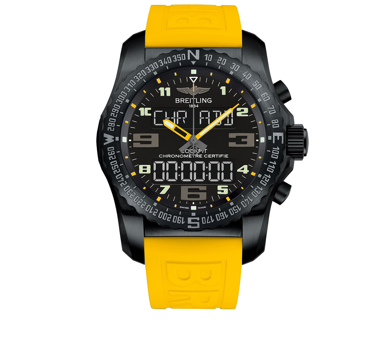 Часы Cockpit B50 Night Mission Breitling Professional VB5010A4/BD41/242S - фото 1 – Mercury