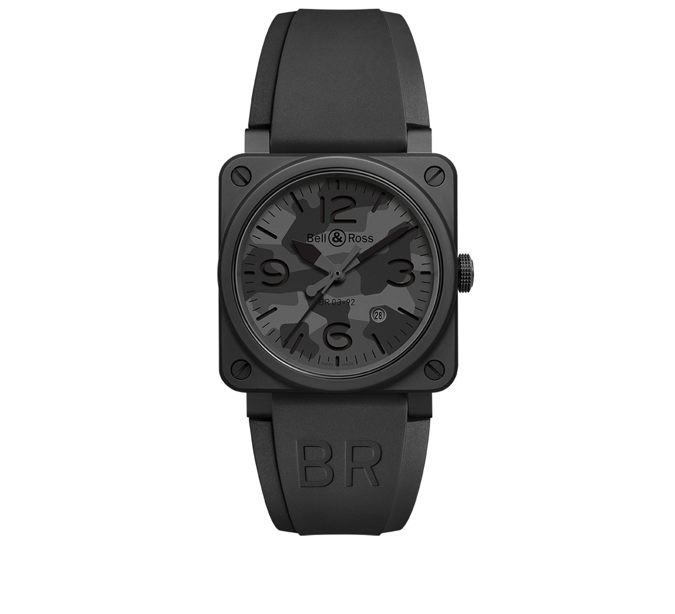 Часы Black Camo Bell&Ross BR 03 BR0392-CAMO-CE/SRB - фото 1 – Mercury