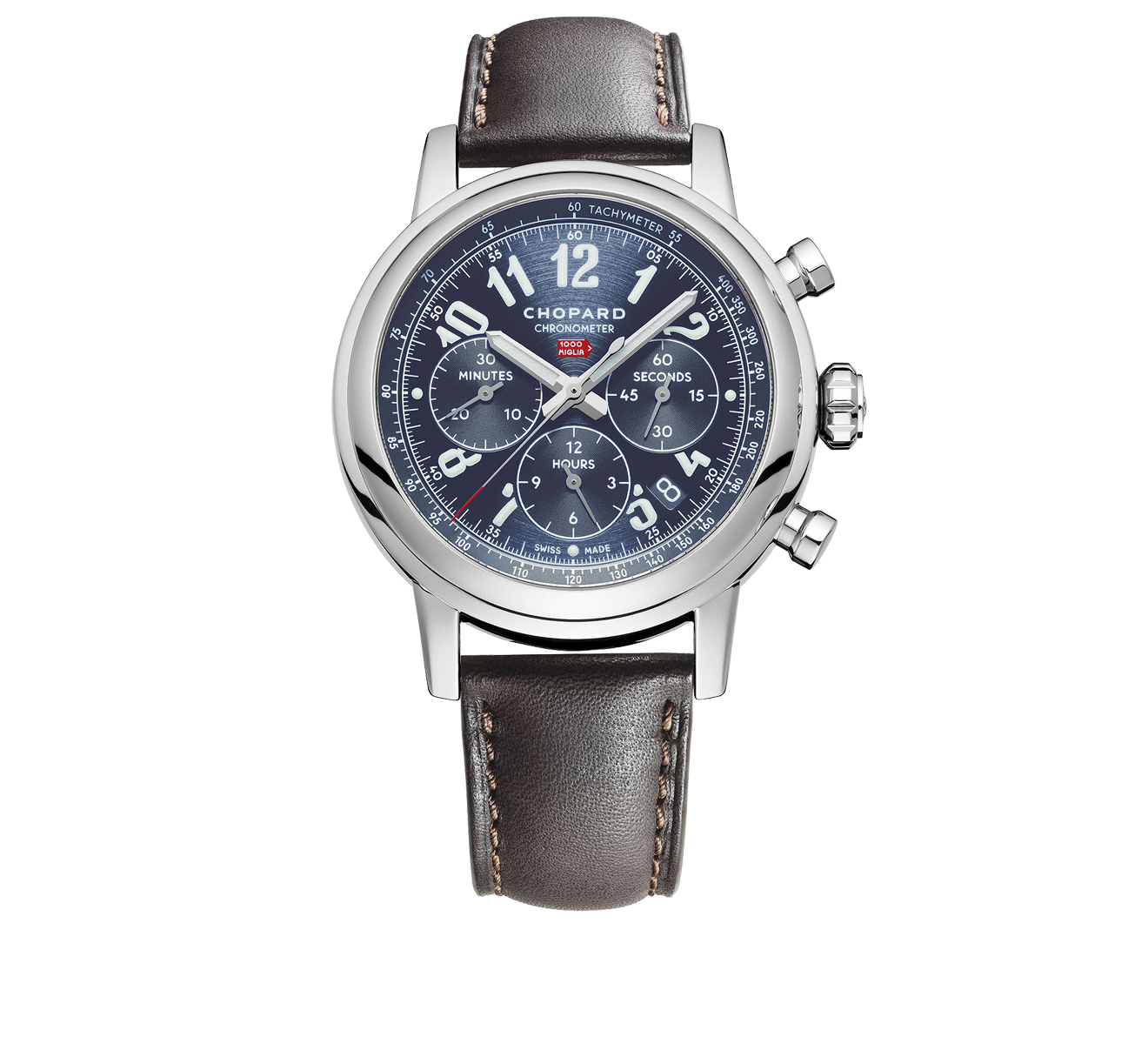 Часы Mille Miglia Classic Chronograph Blue Chopard Classic Racing 168589-3003 - фото 1 – Mercury