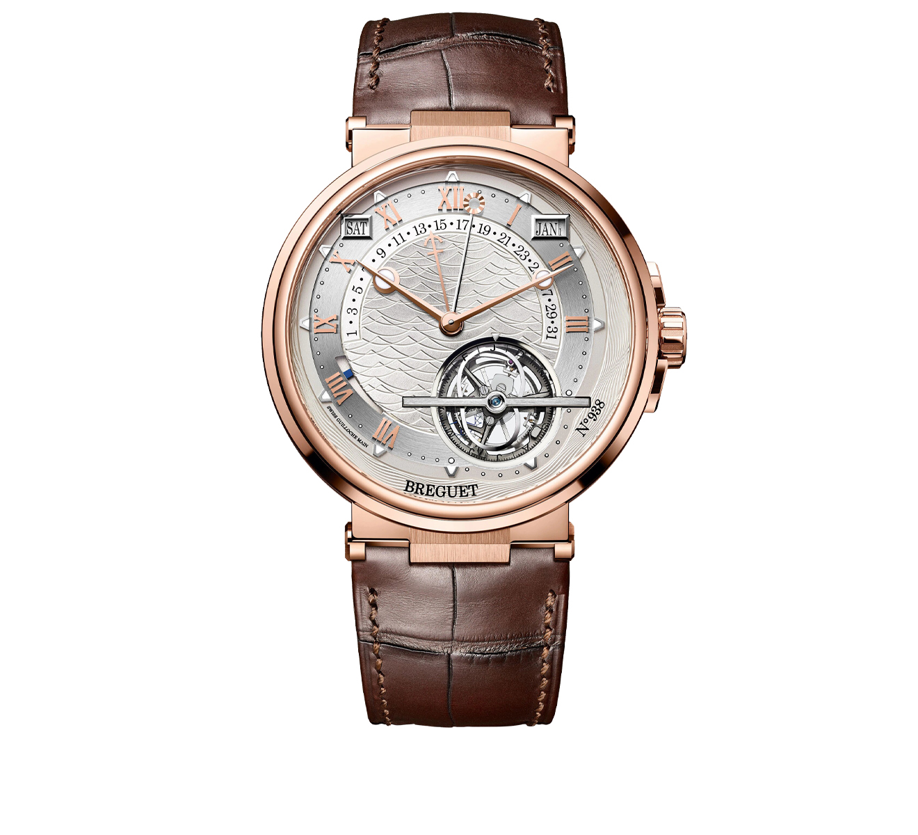 Часы Marine Breguet Marine 5887BR 12 9WV - фото 1 – Mercury