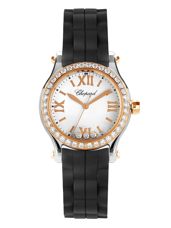 Часы Happy Sport Steel Rose Gold Diamond