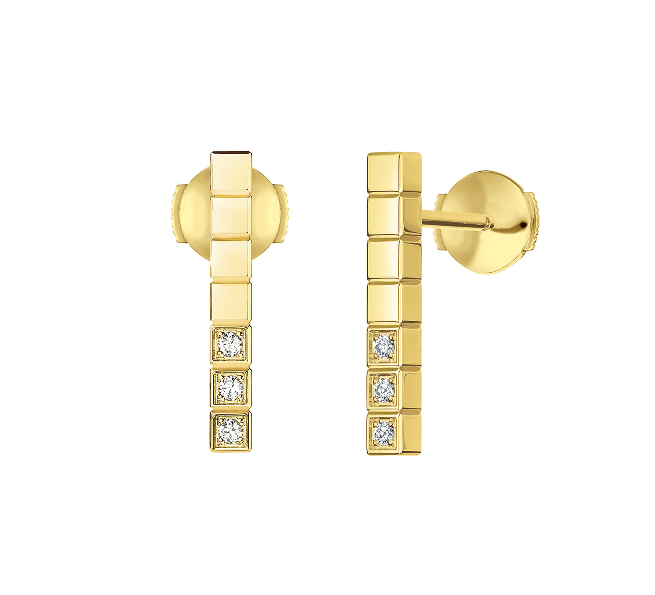 Серьги Pure Chopard Ice Cube 837702-0002 - фото 2 – Mercury