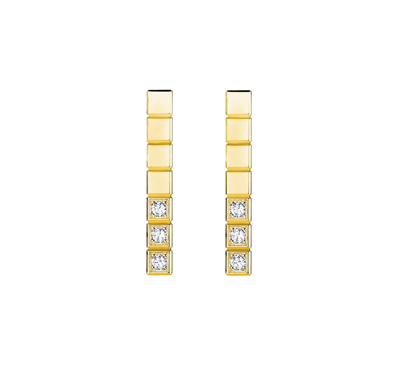 Серьги Pure Chopard Ice Cube 837702-0002 - фото 1 – Mercury