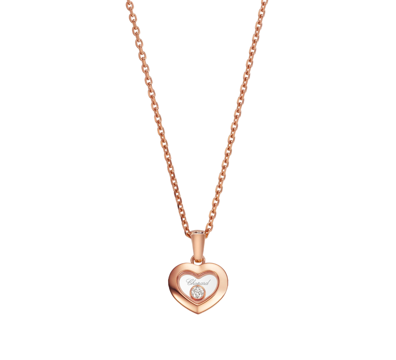 Кулон Icons Heart Chopard Happy Diamonds 79A054-5001 - фото 1 – Mercury
