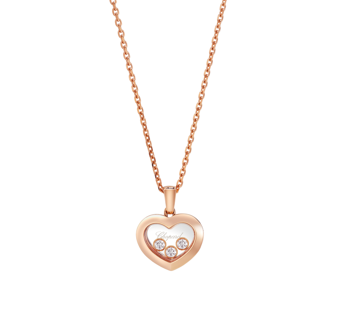 Кулон Icons Heart Chopard Happy Diamonds 79A611-5001 - фото 1 – Mercury