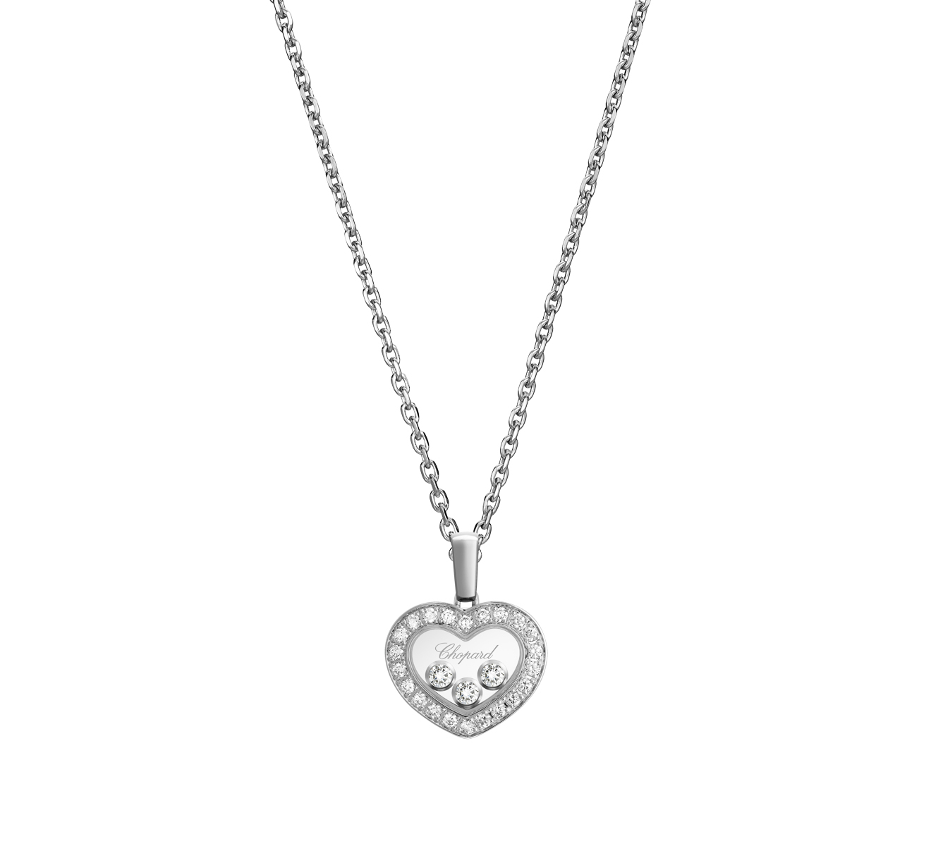 Кулон Icons Heart Chopard Happy Diamonds 79A611-1201 - фото 1 – Mercury