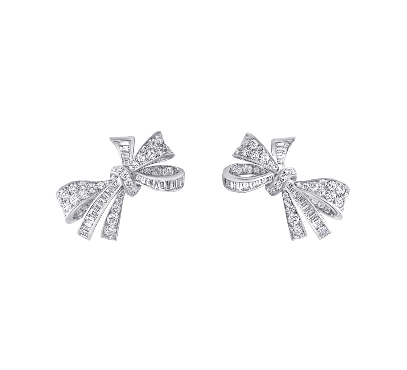 Серьги GRAFF Tilda's Bow RGE 1149 - фото 1 – Mercury