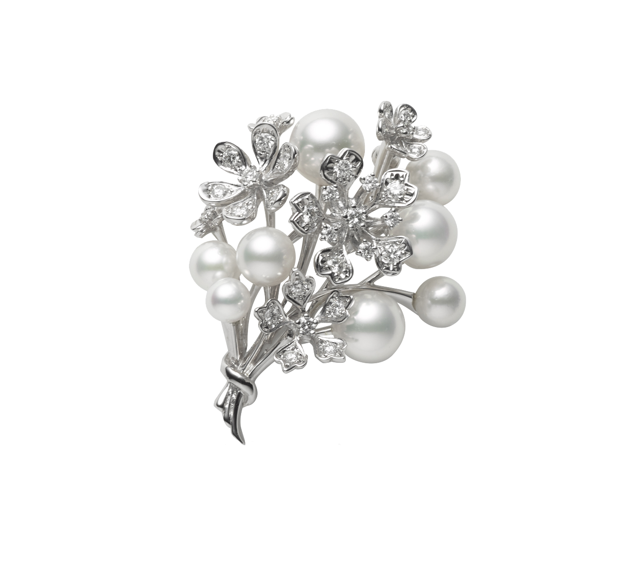 Брошь MIKIMOTO Classic MBQ 10011 ADXW - фото 1 – Mercury