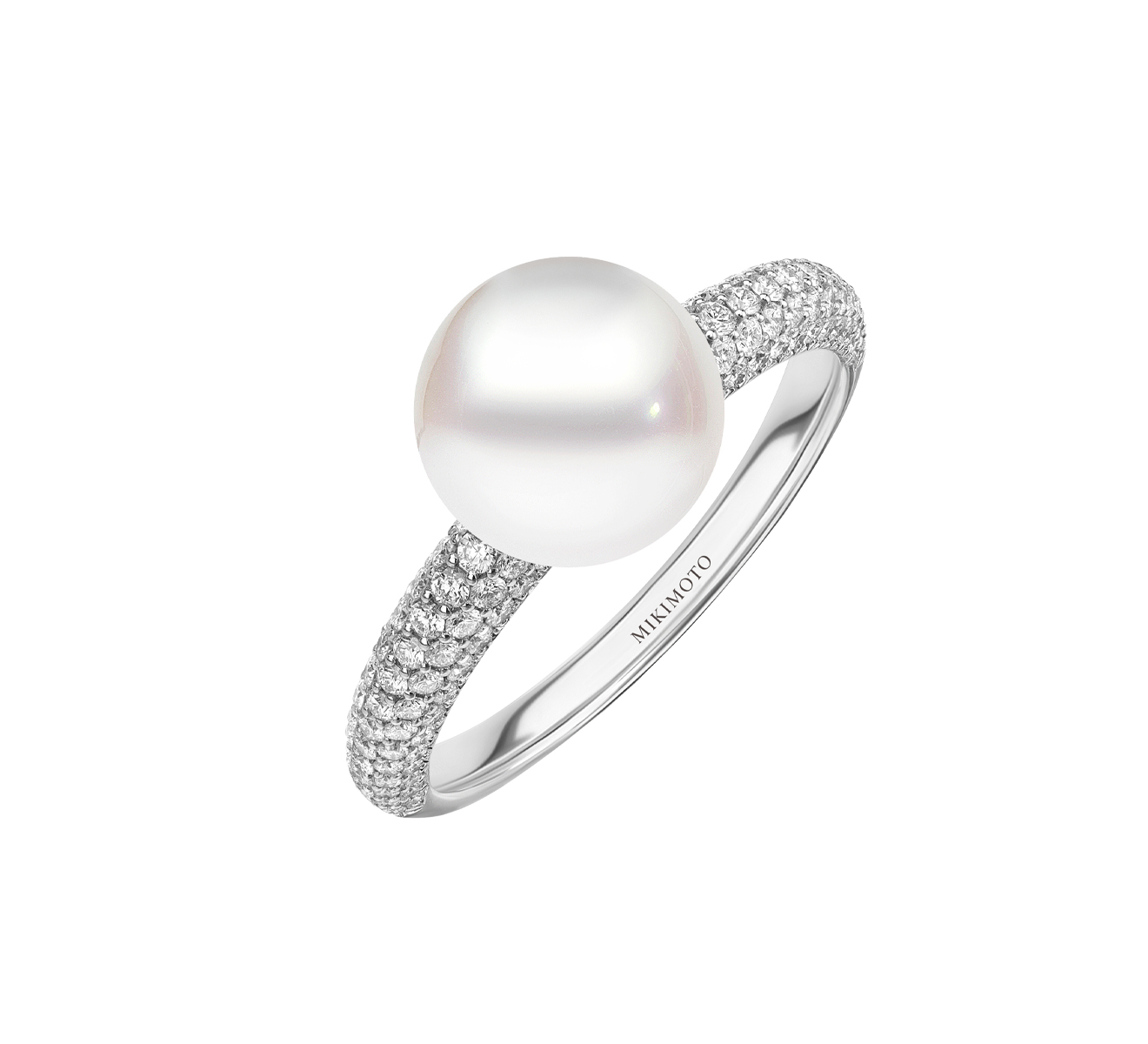 Кольцо MIKIMOTO Classic MRA 10240 ADXW - фото 1 – Mercury