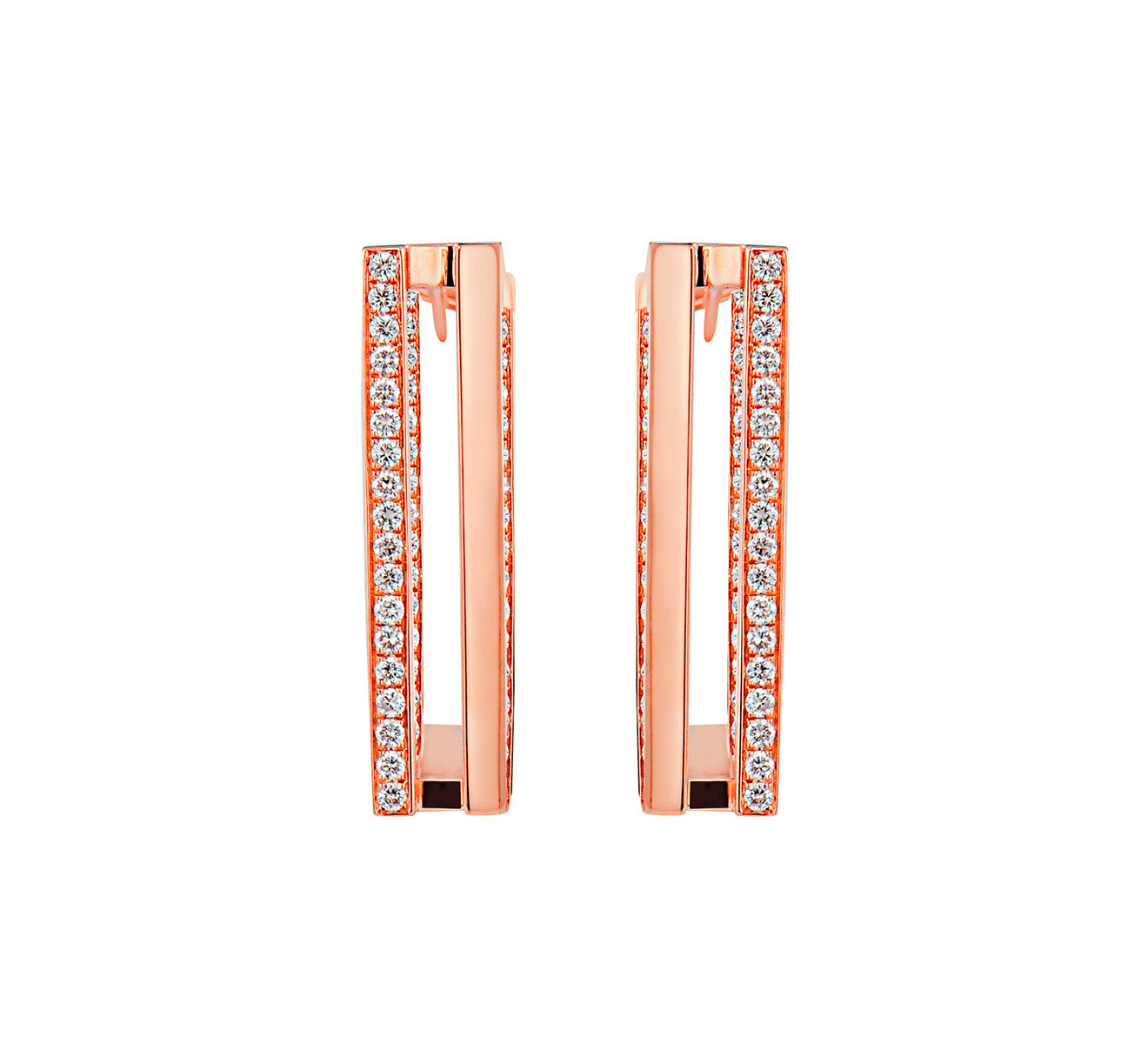 Серьги Jacob&Co Nima's Classic 91739340 - фото 1 – Mercury