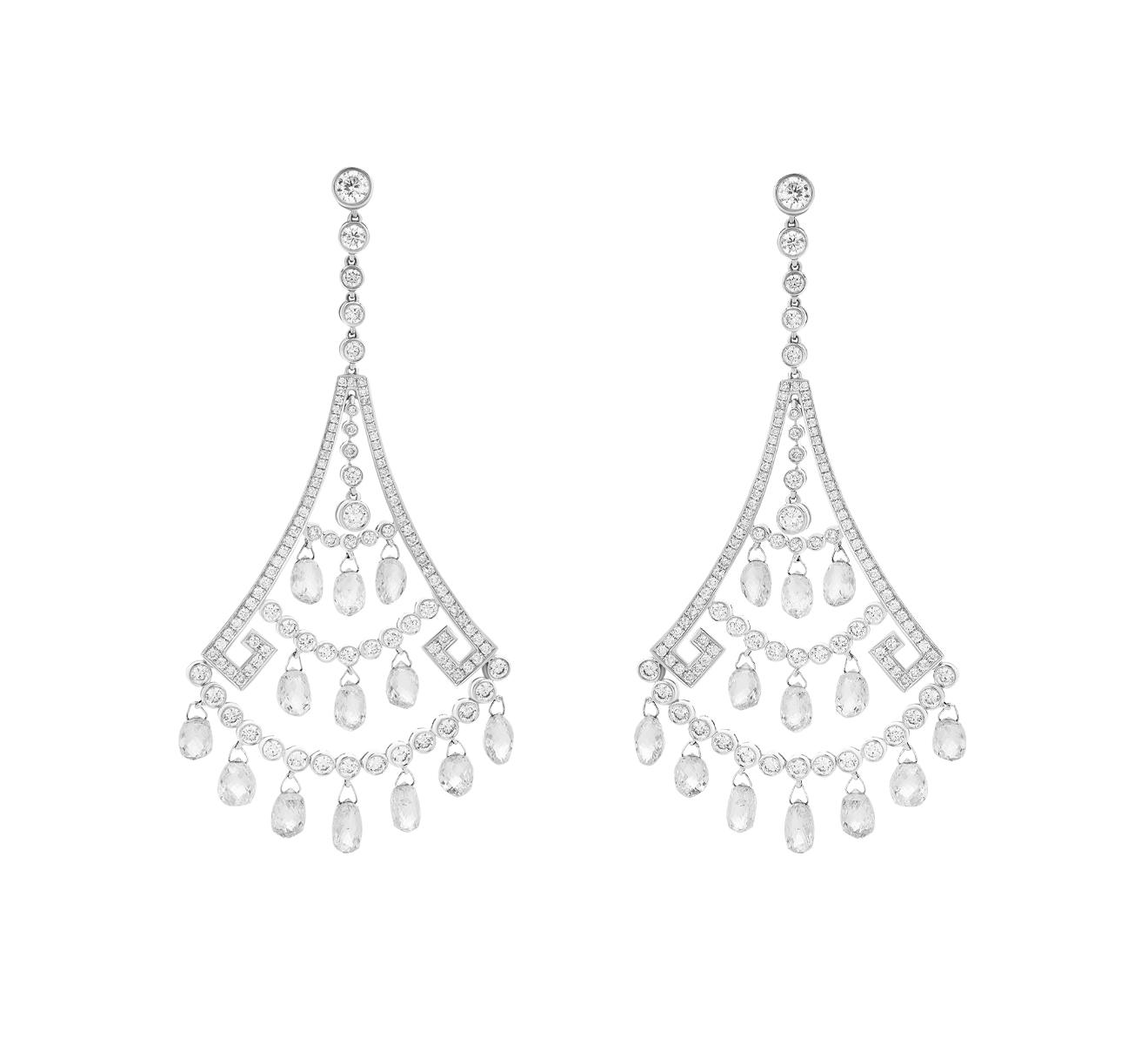 Серьги Jacob&Co Chandellier 91328518 - фото 1 – Mercury