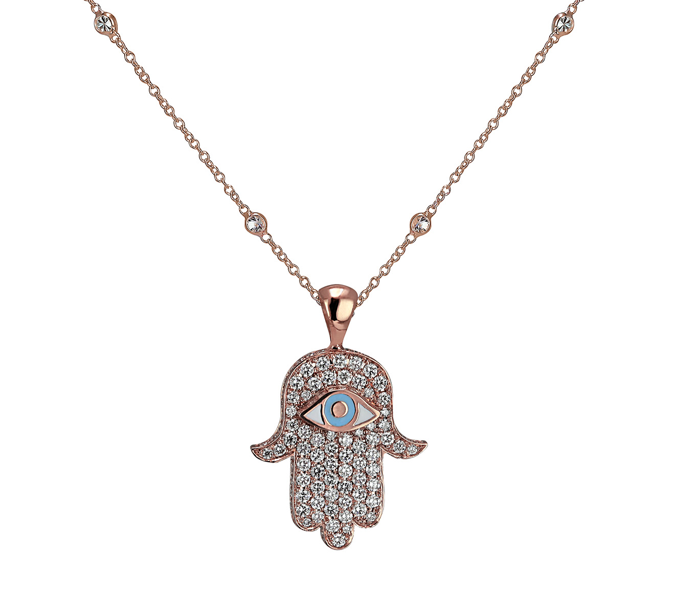 Кулон Jacob&Co Hamsa 91638352 - фото 1 – Mercury