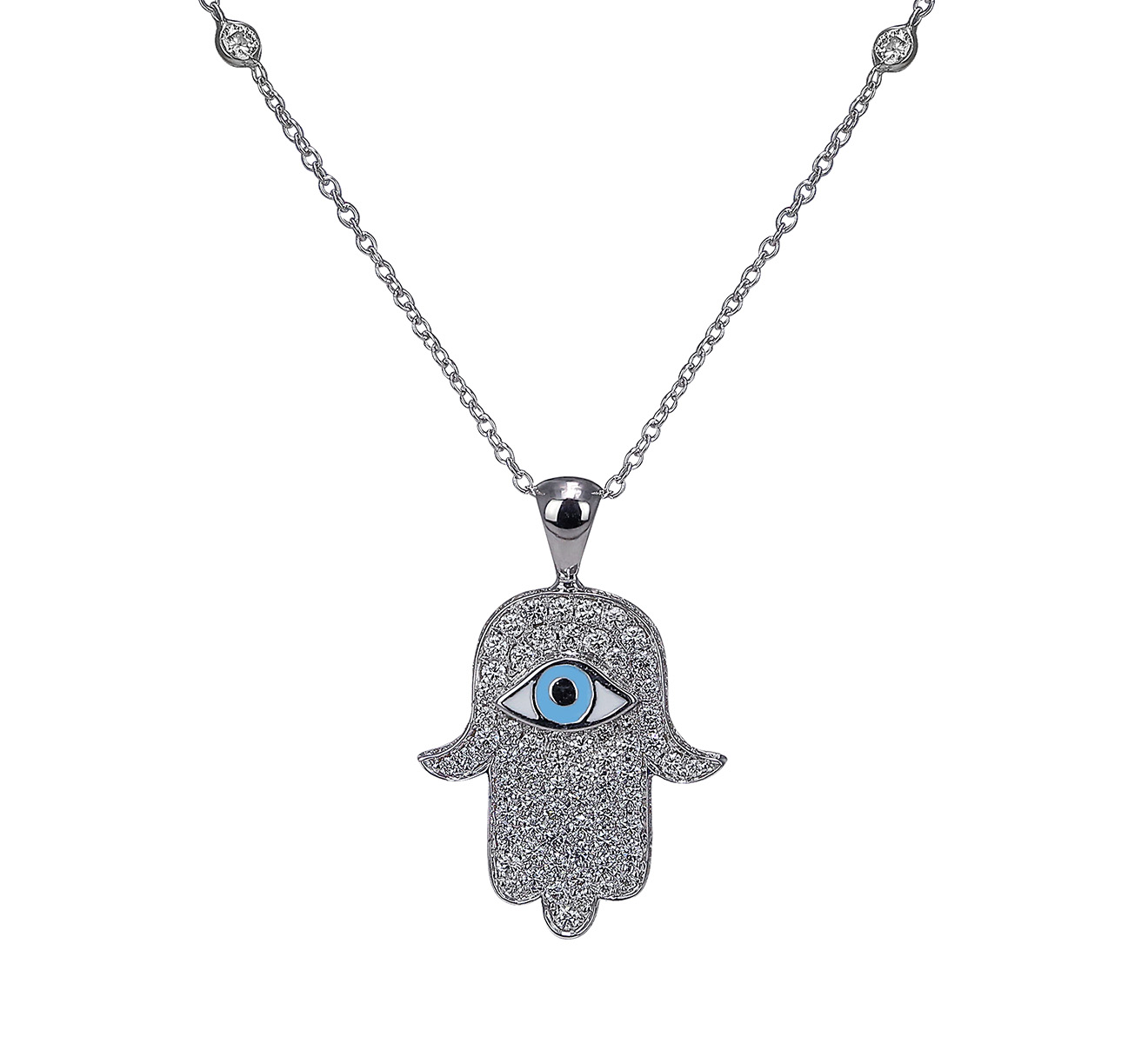 Кулон Jacob&Co Hamsa 91637749 - фото 1 – Mercury