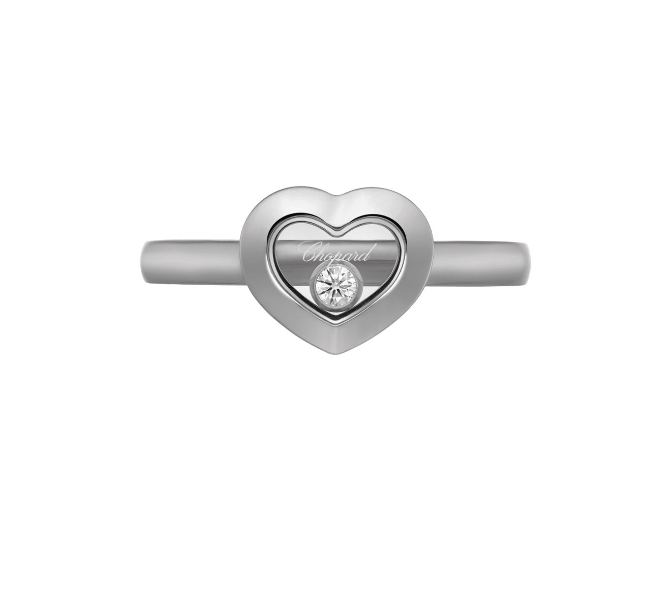 Кольцо Icons Heart Chopard Happy Diamonds 82A054-1110 - фото 2 – Mercury