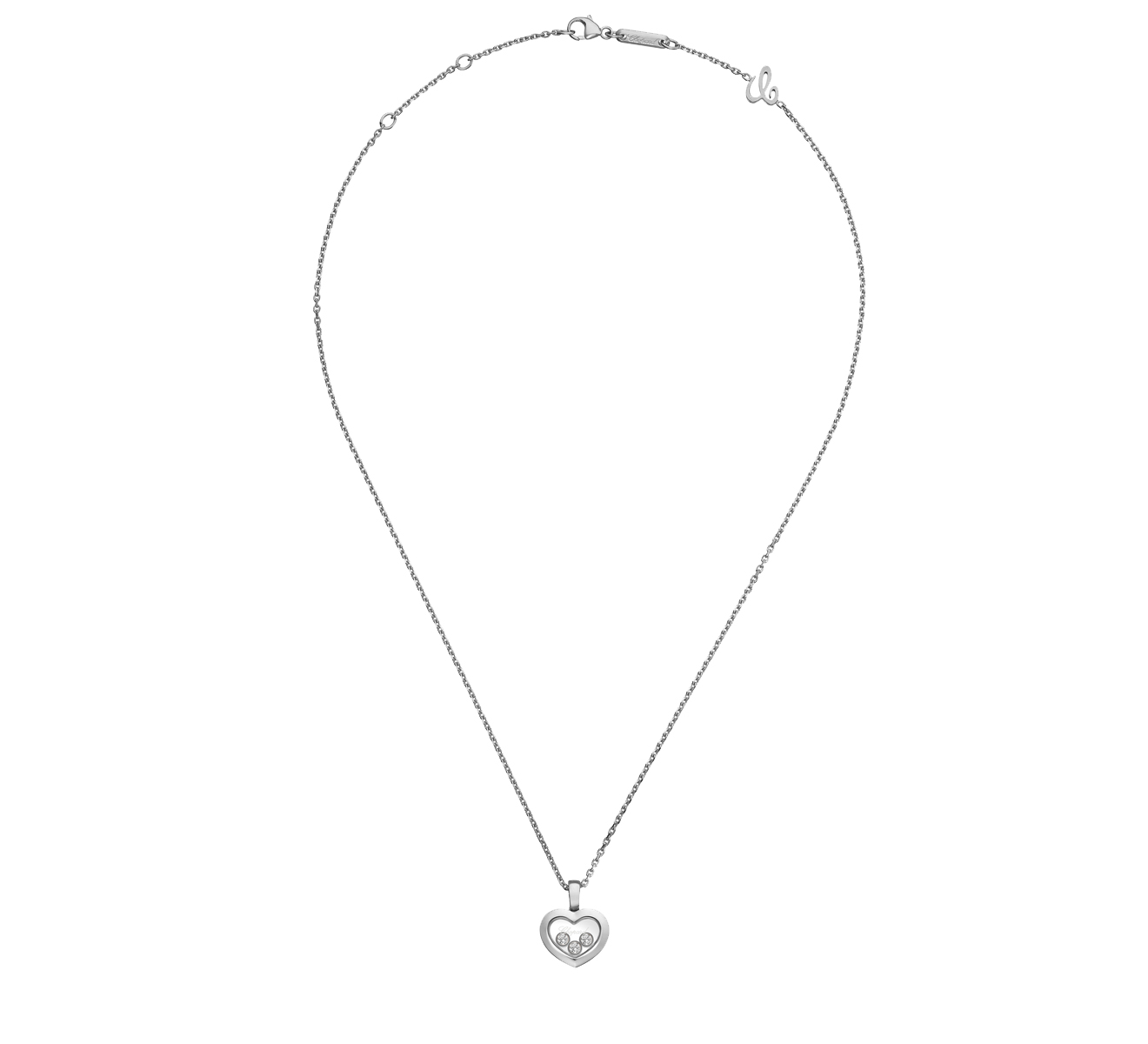 Кулон Icons Heart Chopard Happy Diamonds 79A611-1001 - фото 2 – Mercury