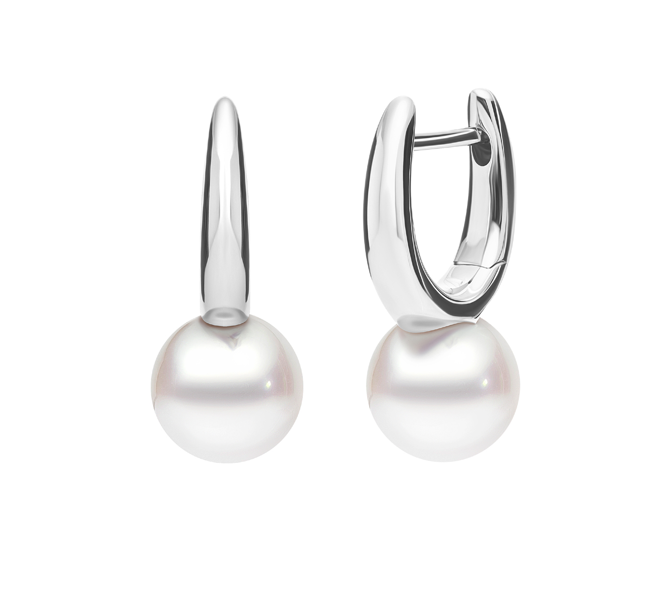 Серьги MIKIMOTO Classic PEA 947 W - фото 2 – Mercury