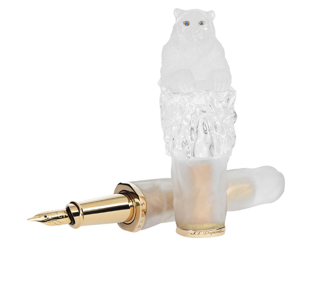 Перьевая ручка Polar Bear S.T. Dupont Haute Creation 241814 - фото 2 – Mercury