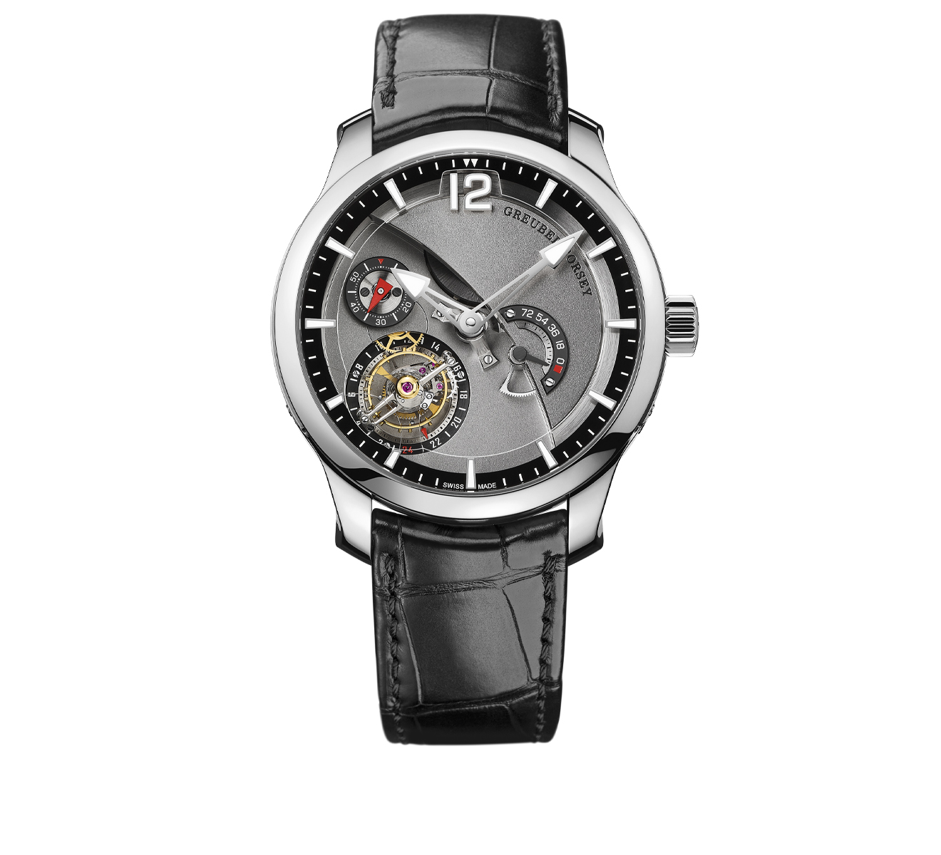 Часы Tourbillon 24 Secondes Contemporain GREUBEL FORSEY Tourbillon 24 Secondes 91008182 - фото 1 – Mercury