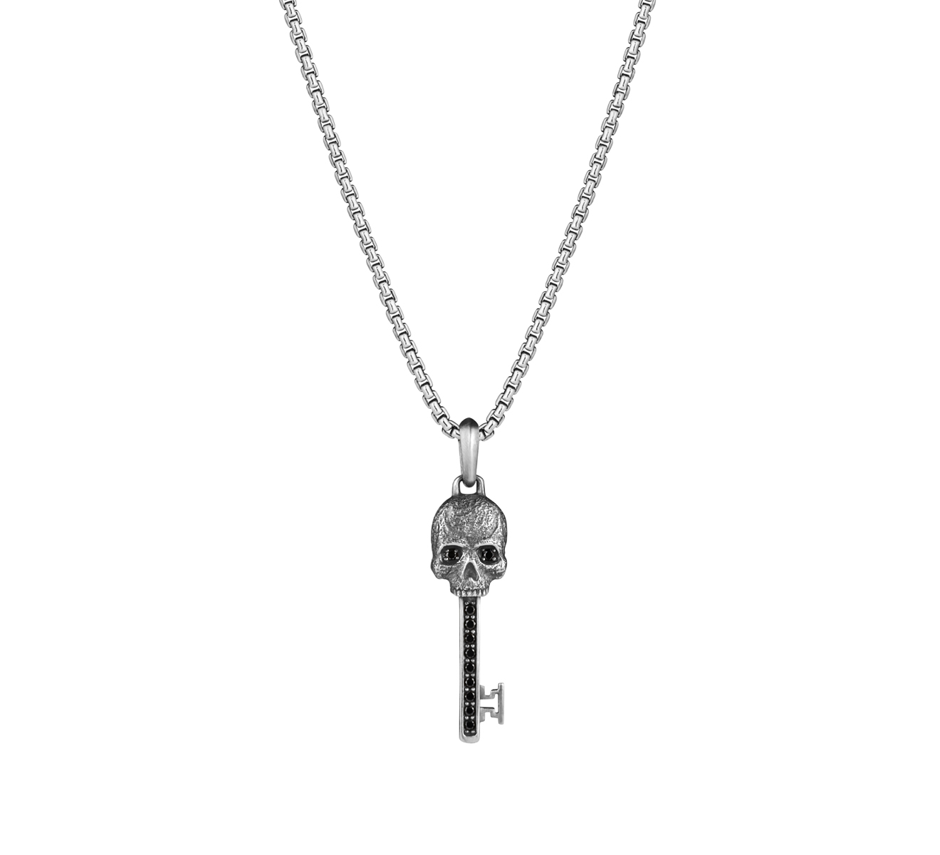 Кулон DAVID YURMAN Skull D15709MSSABD - фото 1 – Mercury