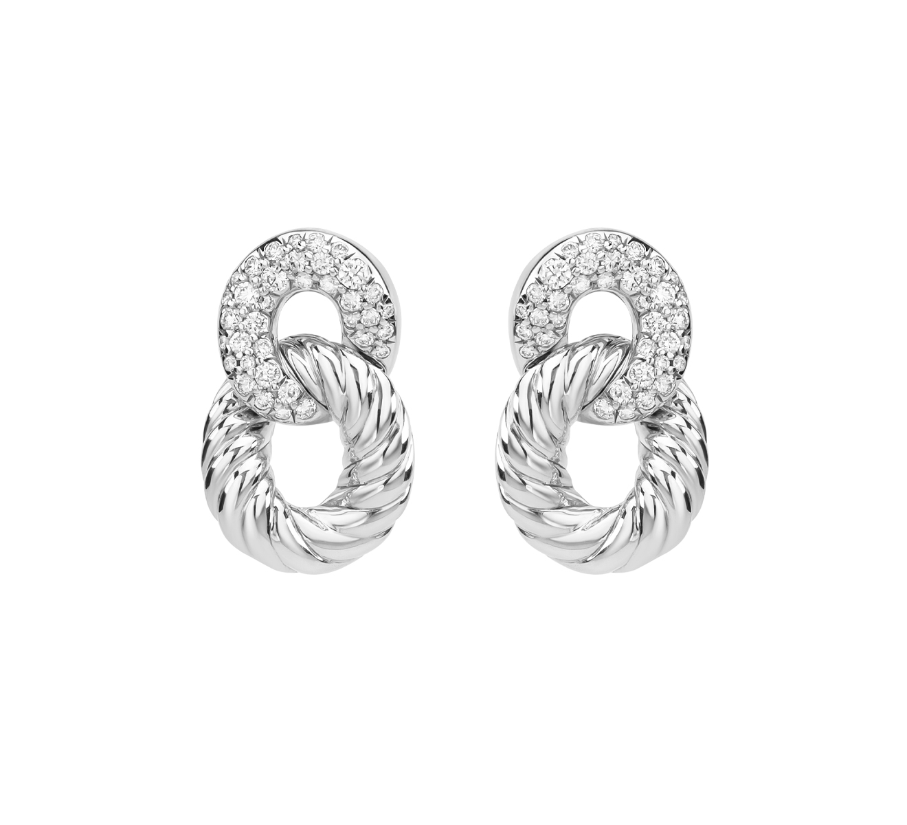 Серьги DAVID YURMAN Belmont E13198D8WADI - фото 1 – Mercury