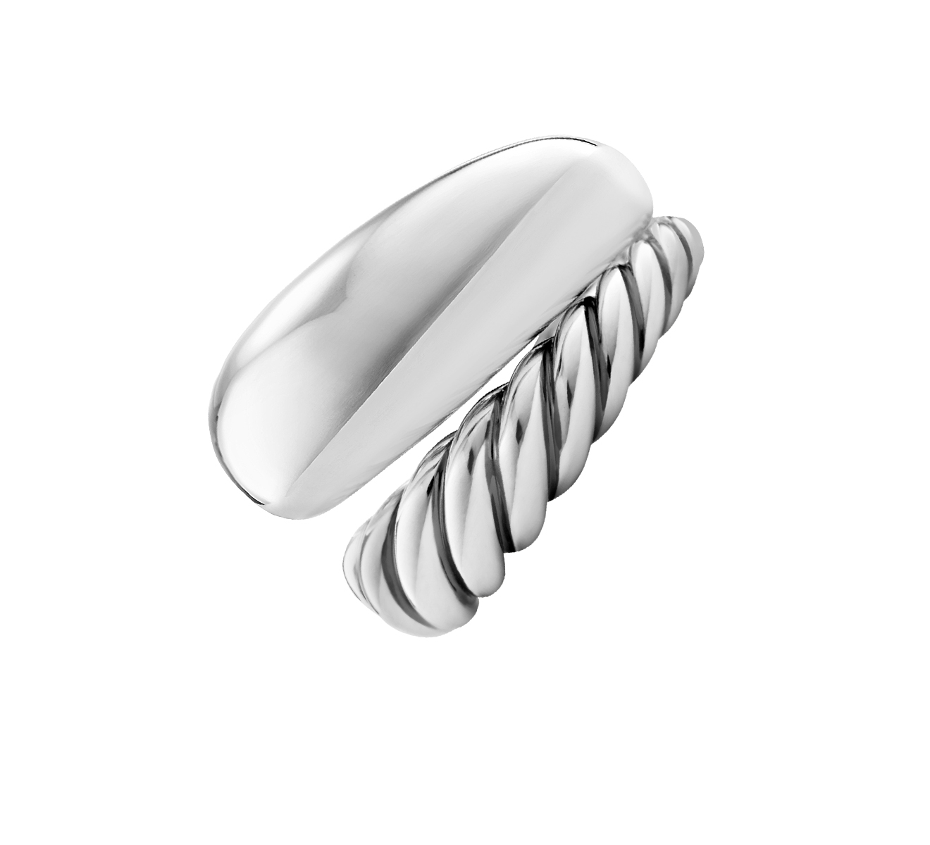 Кольцо DAVID YURMAN Pure Form R13152 SS - фото 1 – Mercury