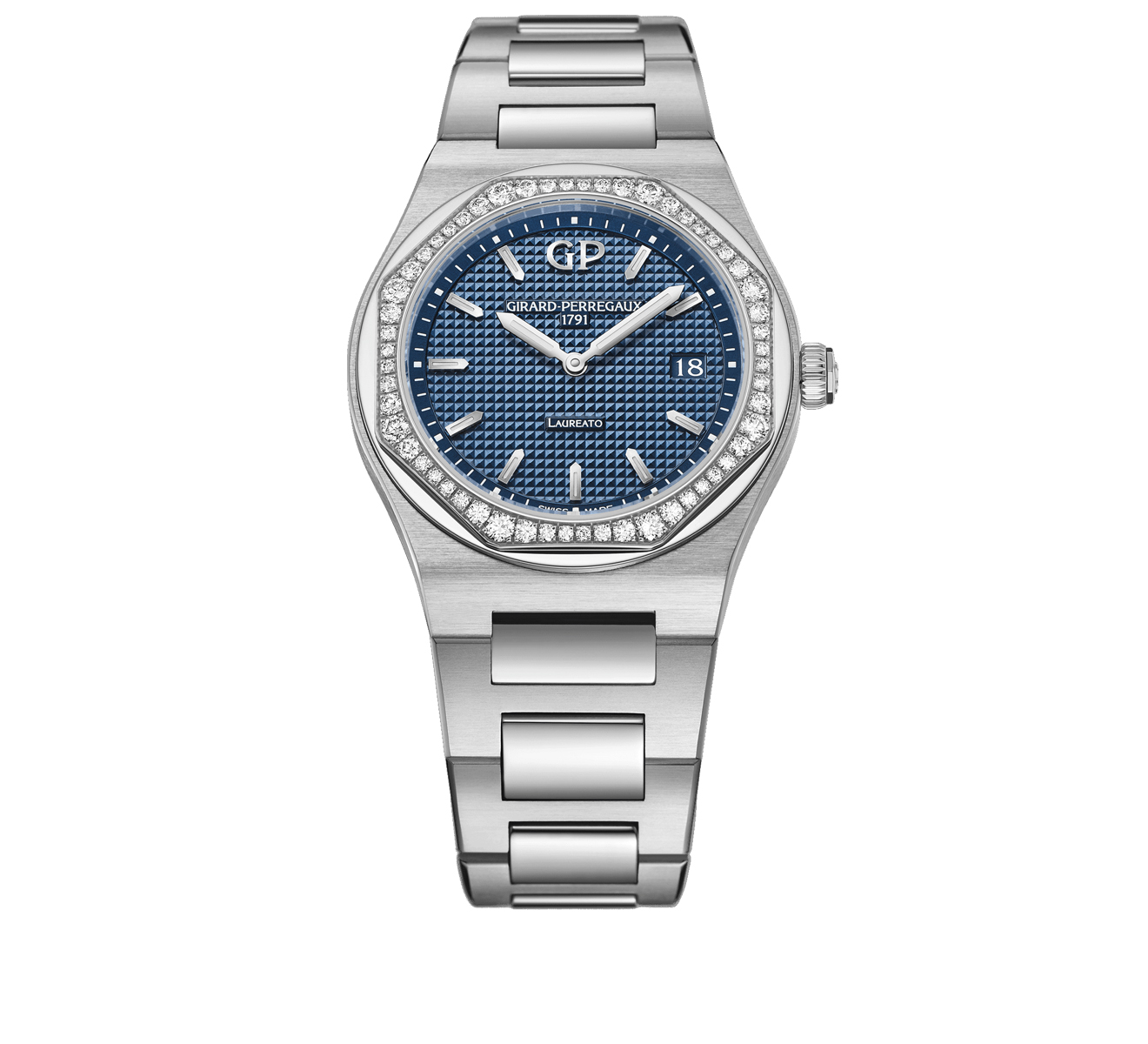 Часы Laureato 34 mm GIRARD-PERREGAUX Laureato 80189D11A431-11A - фото 1 – Mercury