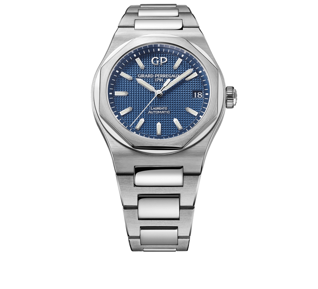 Часы Laureato 42 mm GIRARD-PERREGAUX Laureato 81010-11-431-11A - фото 1 – Mercury