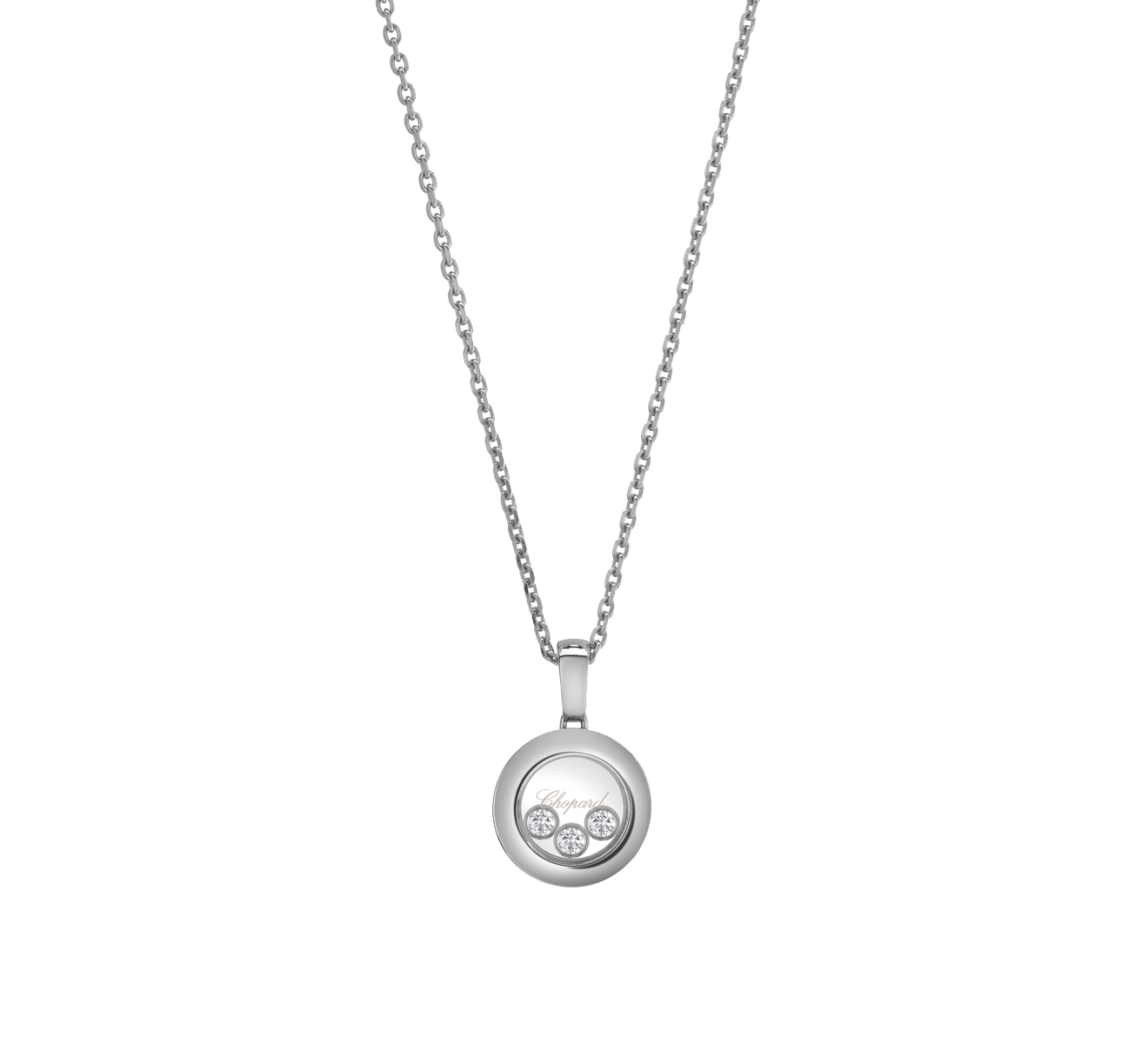 Кулон Icons Round Chopard Happy Diamonds 79A018-1001 - фото 1 – Mercury