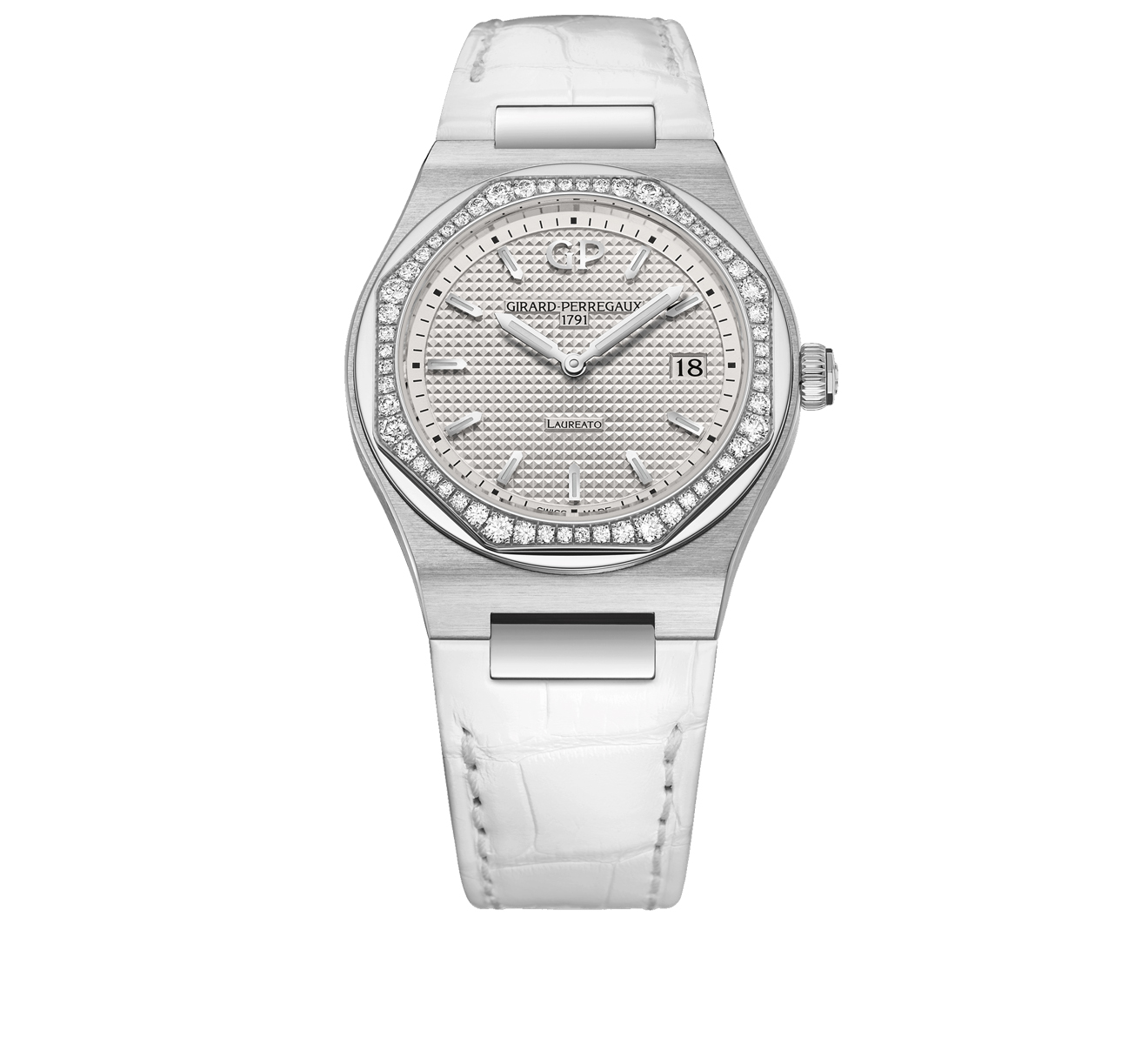 Часы Laureato 34 mm GIRARD-PERREGAUX Laureato 80189D11A131-CB6A - фото 1 – Mercury