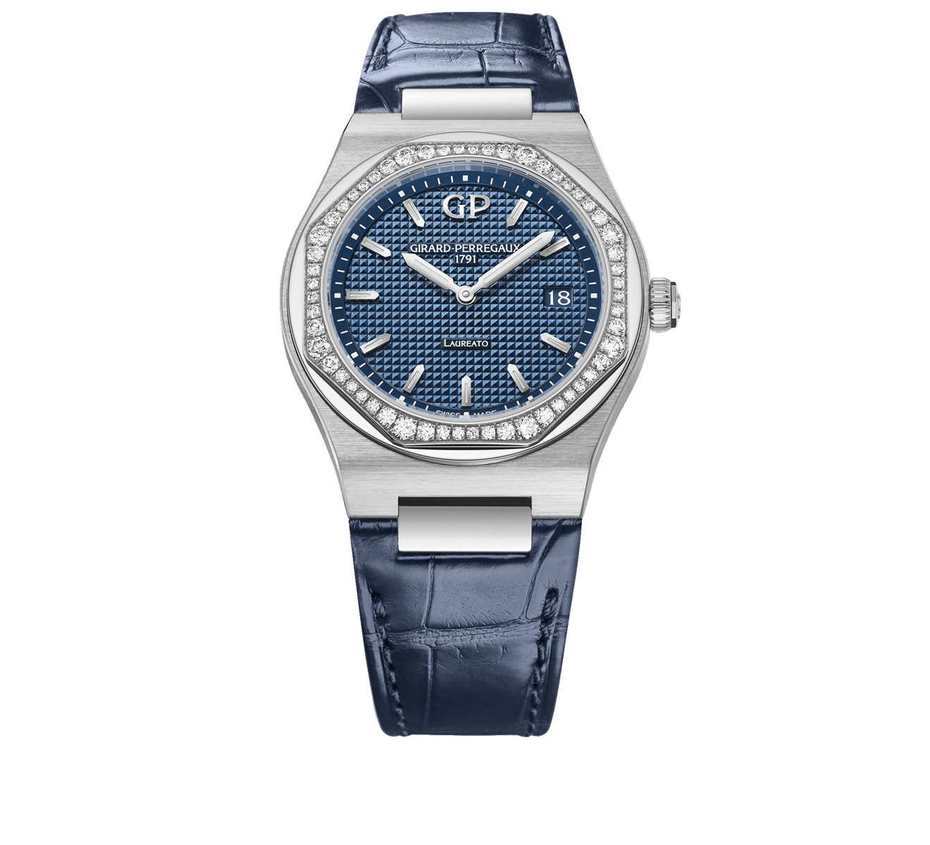 Часы Laureato 34 mm GIRARD-PERREGAUX Laureato 80189D11A431-CB6A - фото 1 – Mercury