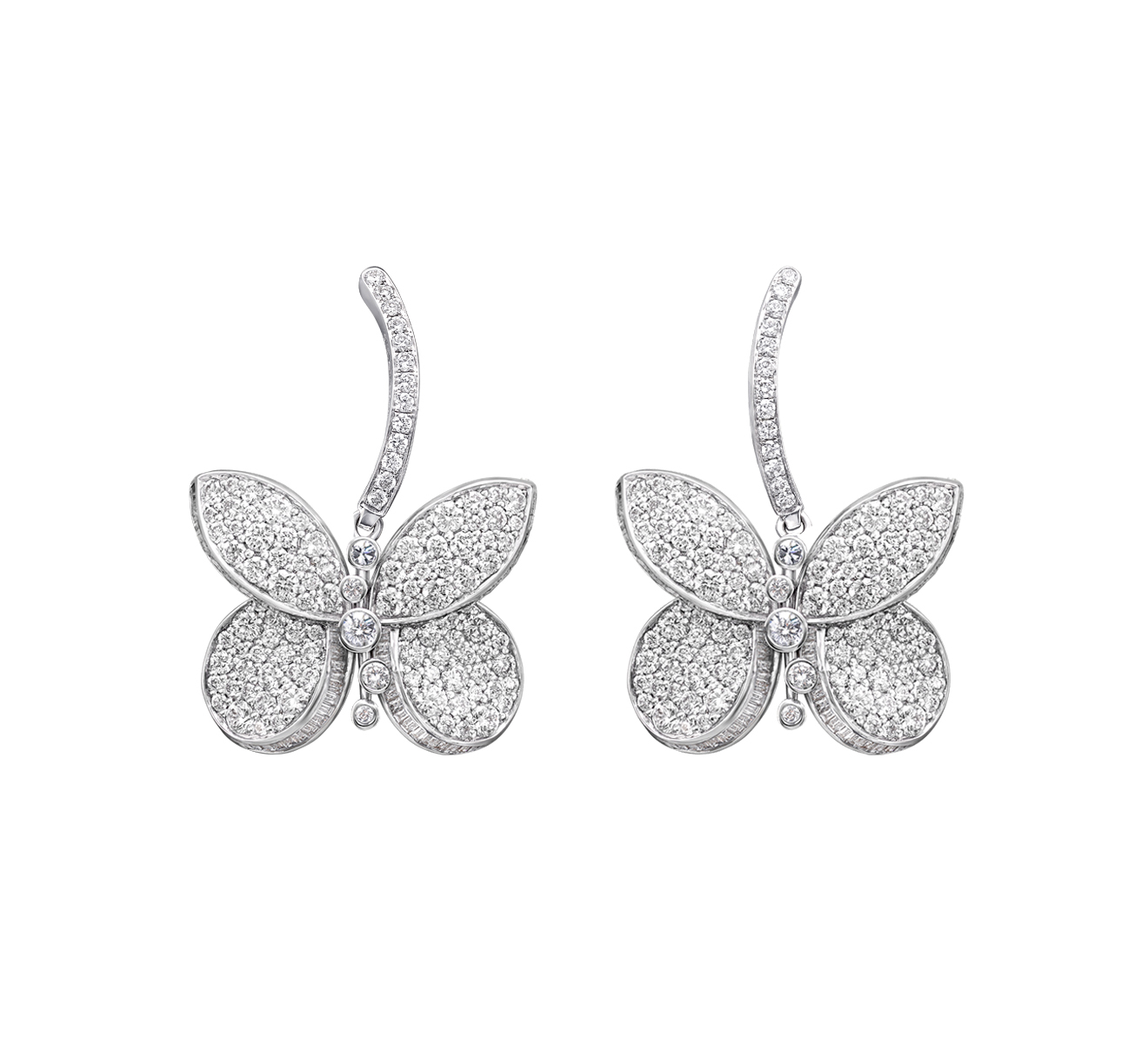 Серьги Princess Butterfly GRAFF Butterfly RGE 1243 - фото 1 – Mercury